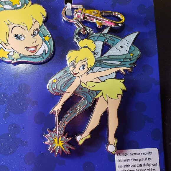 Disney Tinkerbell Fairy Peter Pan Lanyard Trading Pin Badge Lapel Pin Brooch - Picture 3 of 9